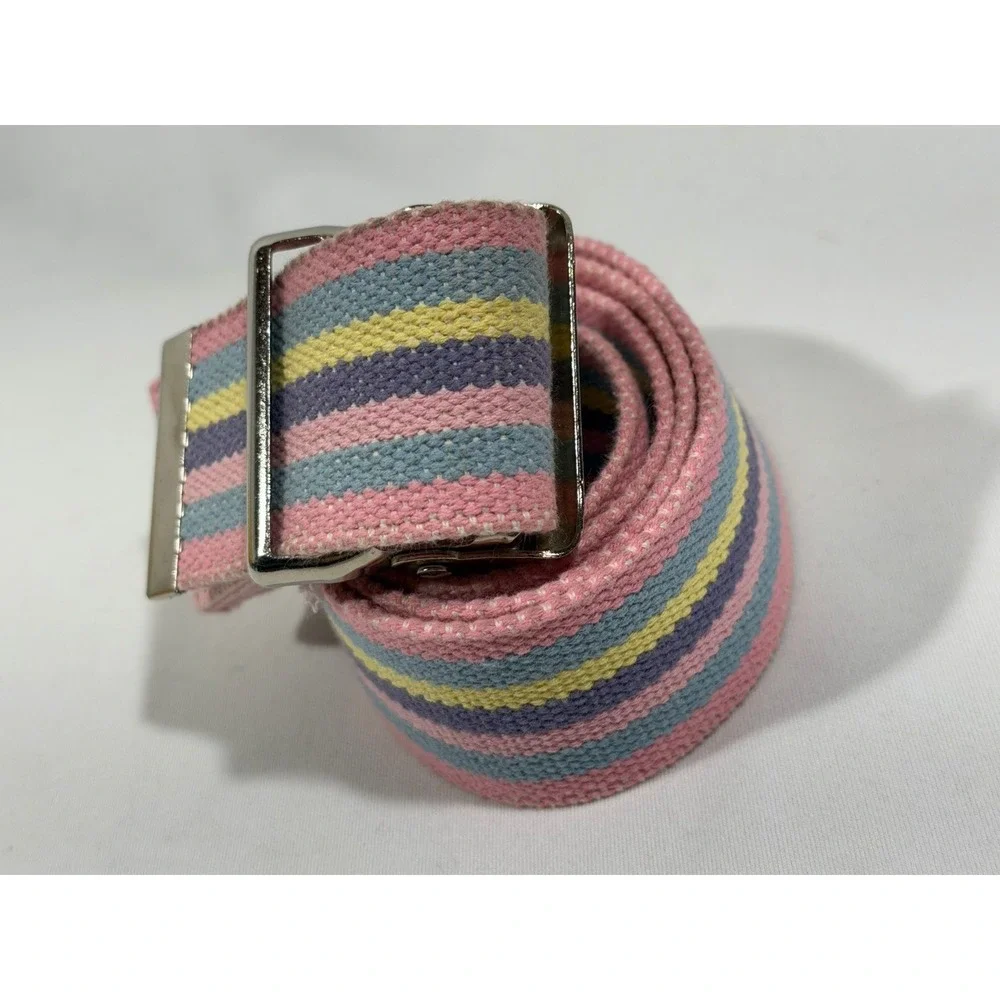 Cow Cow Transfer Gait Belt 54 Inch Pastel Cotton Medical Assist Belt
